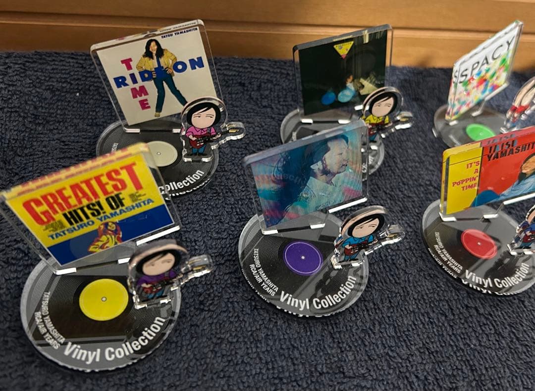 山下達郎 限定ガチャミニアクリルスタンドコンプリートセット