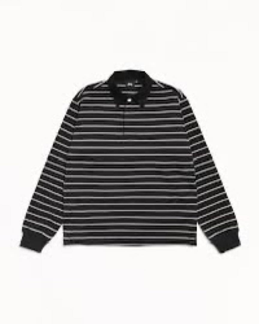 ウェア Stussy STRIPED RUGBY SHIRT