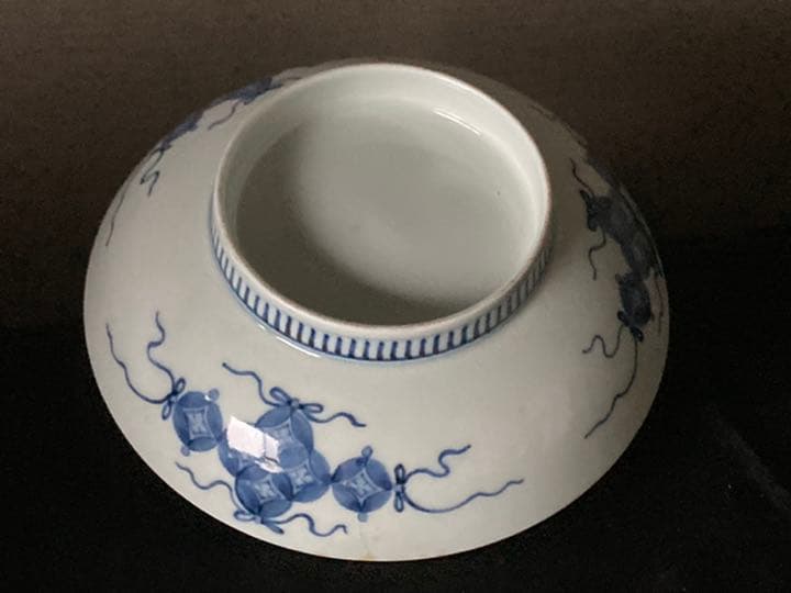 鍋島焼・藍鍋島／後期鍋島・21cm