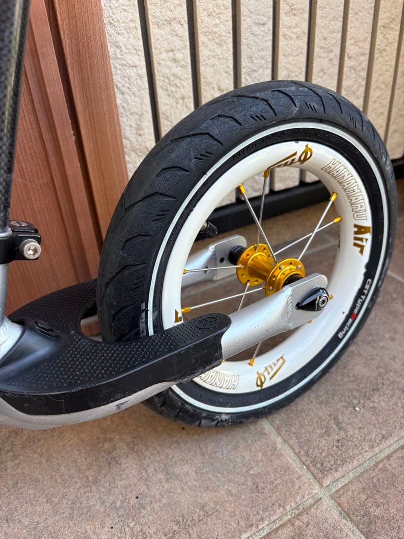 STRIDER pro ランバイク 12インチ シルバー　カスタム