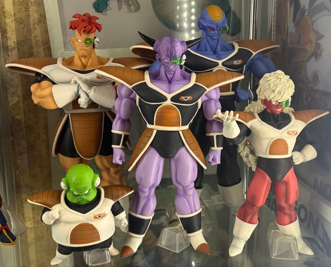 ドラゴンボール一番くじ ギニュー特選隊！！来襲のギニュー特戦隊5体セット