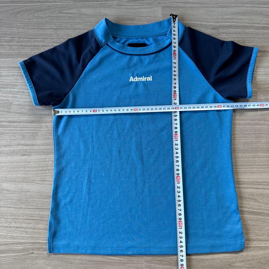 アドミラル レディーステニスウェア 青紺 ゲームシャツ＆スコート セット