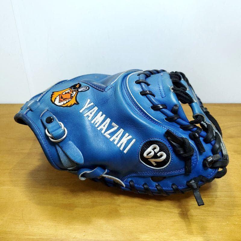ZETT プロ支給品 山崎勝己 H-62 キャッチャーミット 硬式グローブ
