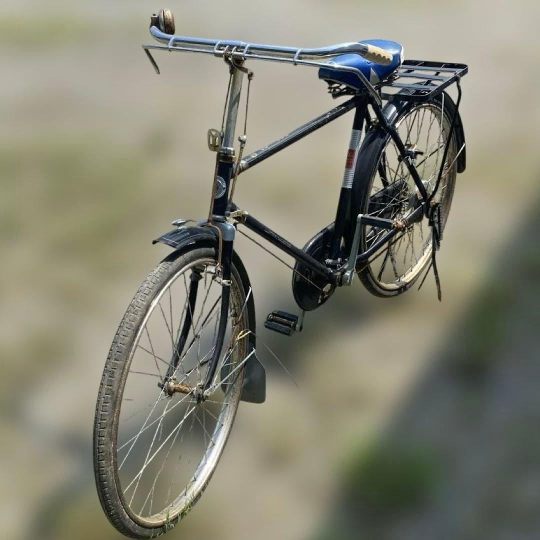 激レア　昭和レトロ　山口ベニー号　自転車　バネブレーキ　ヴィンテージアンティーク
