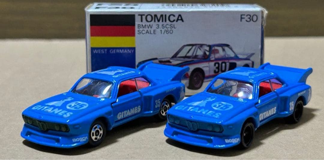 日本製 トミカ  3.5CSL 2台