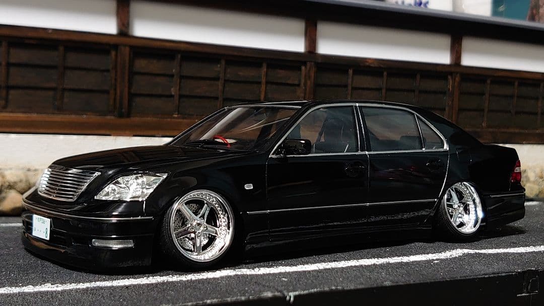 1/24 アオシマ ファブレス セルシオ 完成品