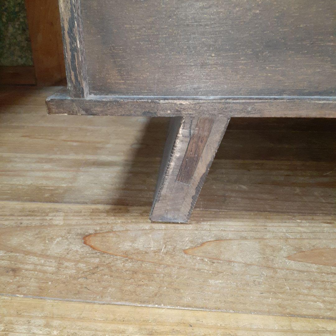 【昭和レトロ】茶棚 茶箪笥 飾り棚 アンティーク 古民家 長期保管品