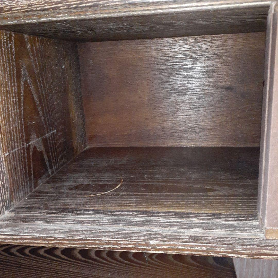 【昭和レトロ】茶棚 茶箪笥 飾り棚 アンティーク 古民家 長期保管品