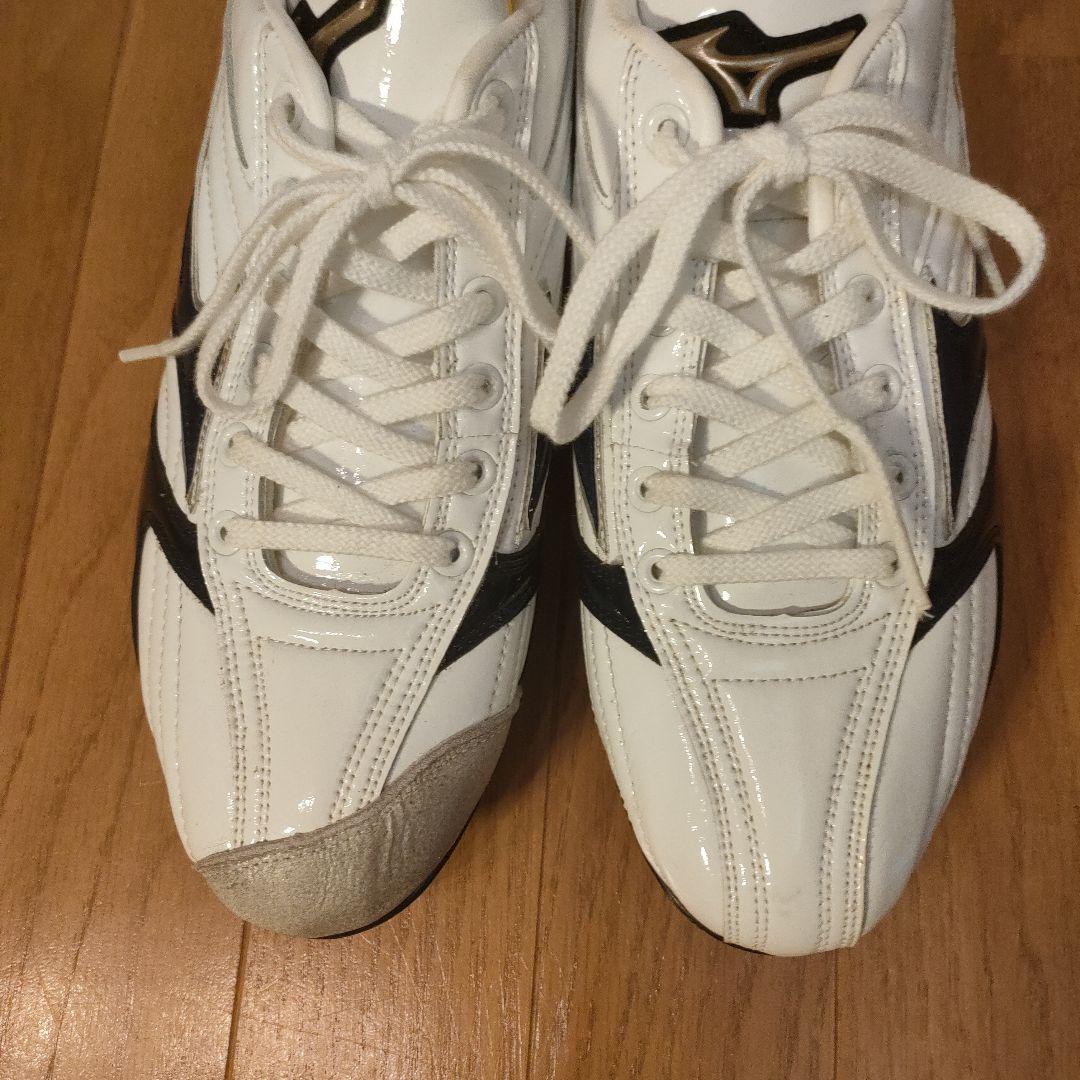 MIZUNO ミズノ グローバルエリート 野球 スパイク 26.5cm ホワイト