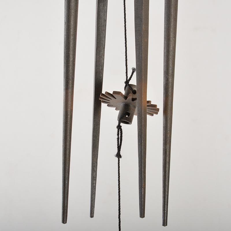 明珍火箸　五十一代　明珍宗之作　火箸風鈴　共箱　M　R6356