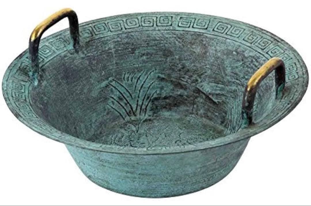 み*ほ様 青銅　　春雷驚龍鍋