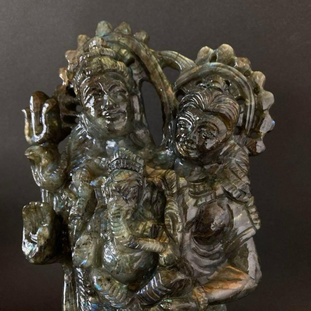 天然石　シヴァファミリー　ラブラドライト