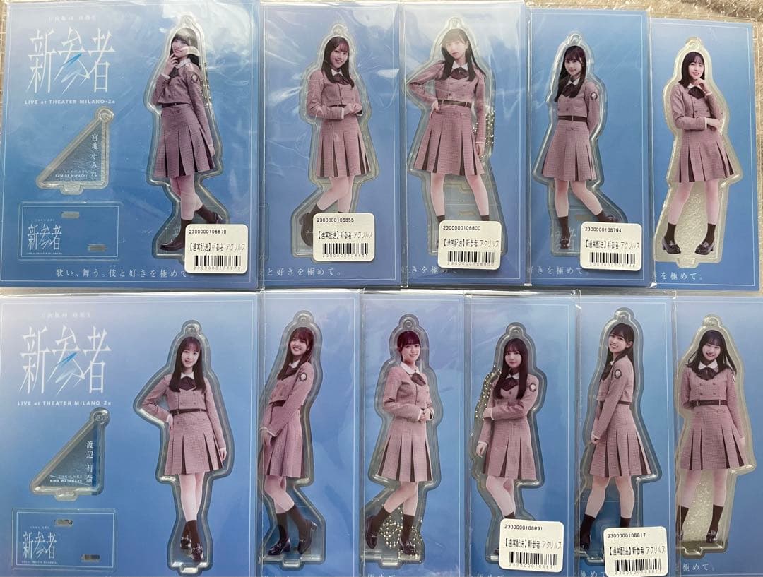 日向坂46 四期生 新参者 アクリルスタンド 11個セット