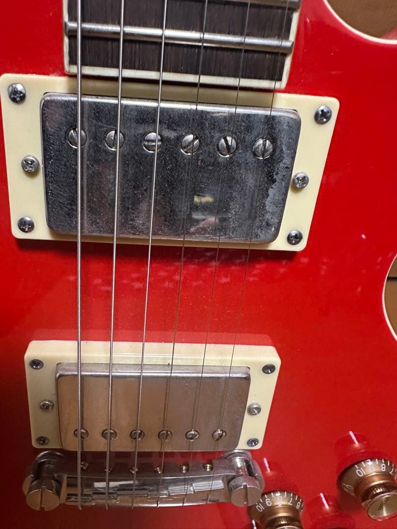 初心者おすすめ！Epiphone Les Paul レッドエレキギター