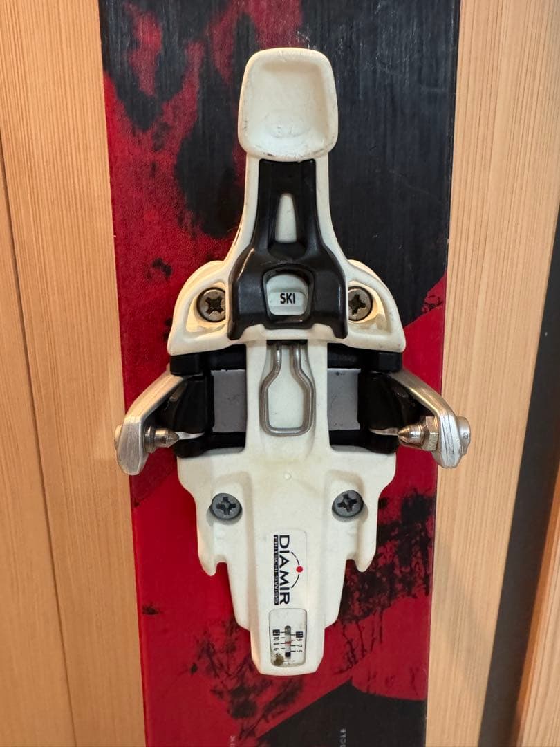 K2 COOMBACK スキー板 バックカントリー ディアミール　ビンディング付
