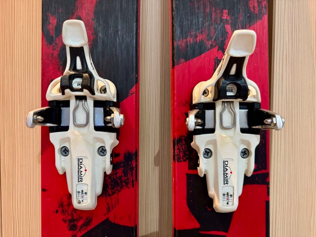 K2 COOMBACK スキー板 バックカントリー ディアミール　ビンディング付