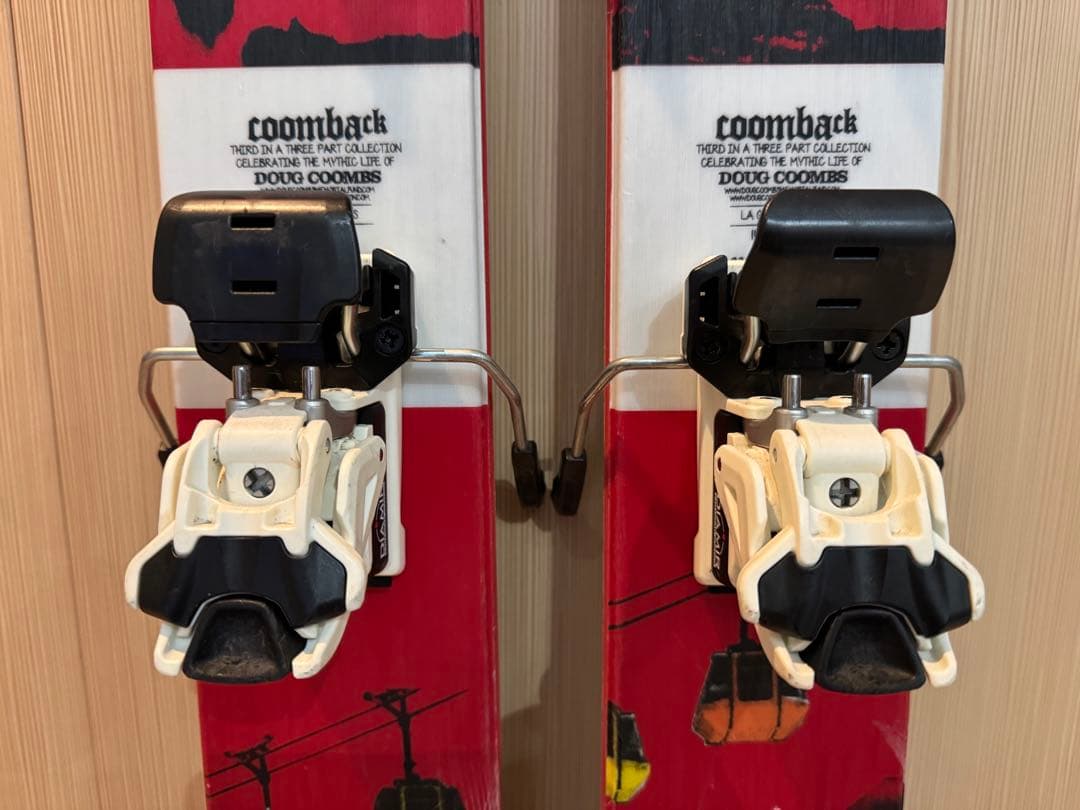 K2 COOMBACK スキー板 バックカントリー ディアミール　ビンディング付