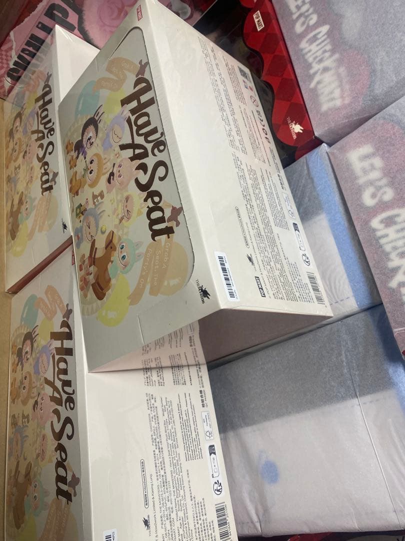 LABUBU THE MONSTER Have A Seat ぬいぐるみ