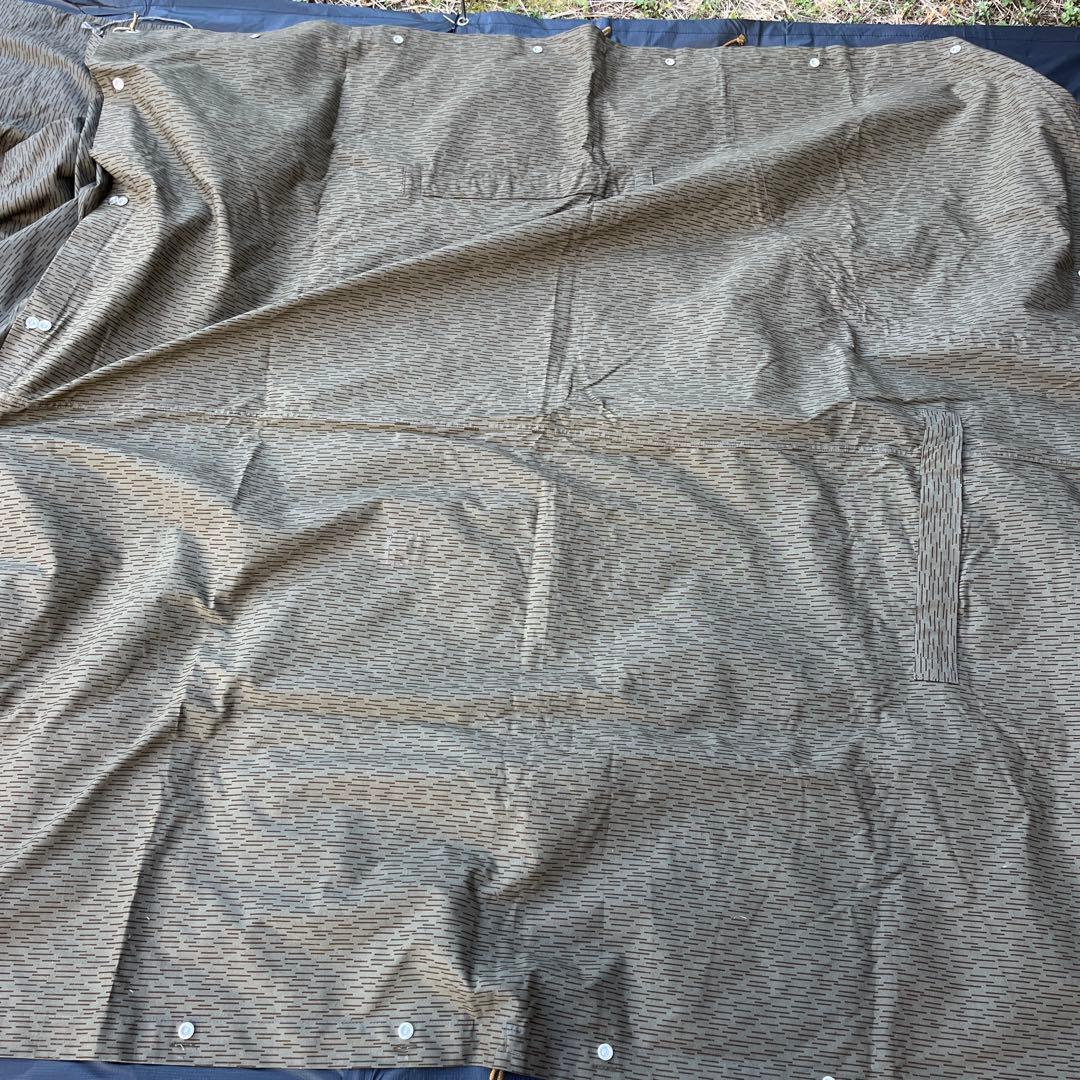 東ドイツ軍幕　二枚