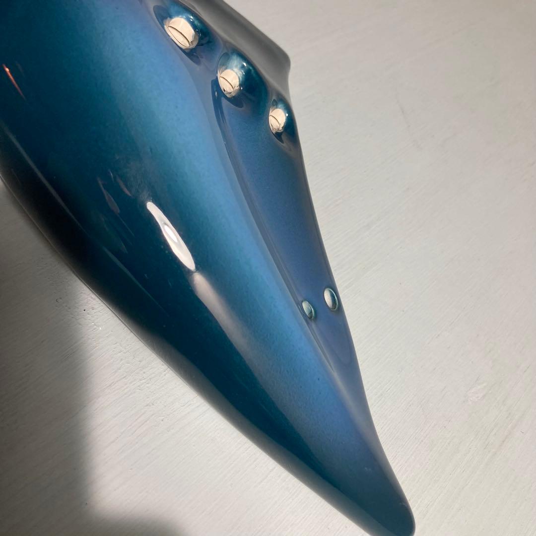 【新品未使用】TNGオカリナ トリプル アルト C管 グラデーションブルー 青