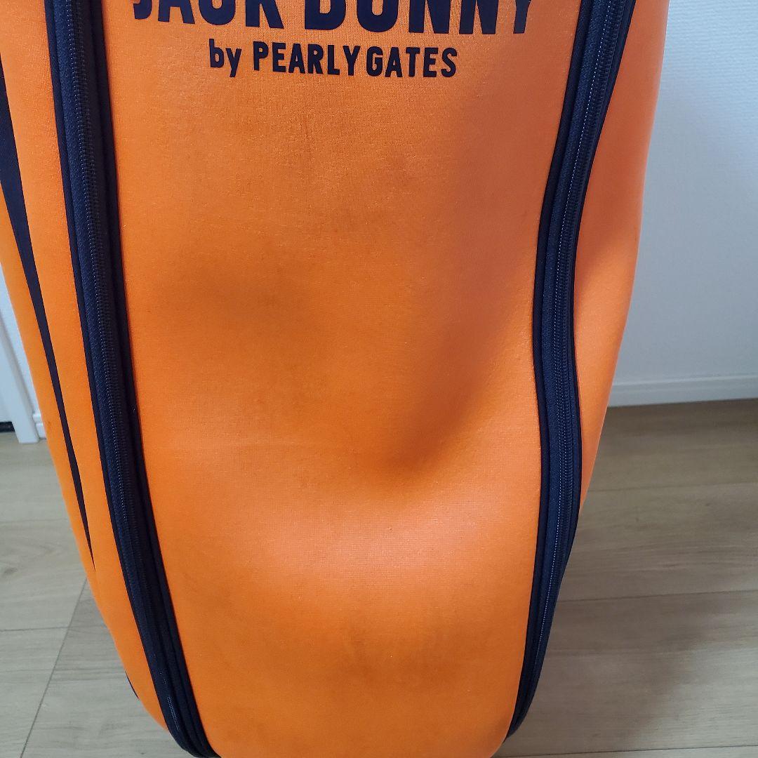 JACK BUNNY PEARLYGATES キャディバッグ オレンジ 美品