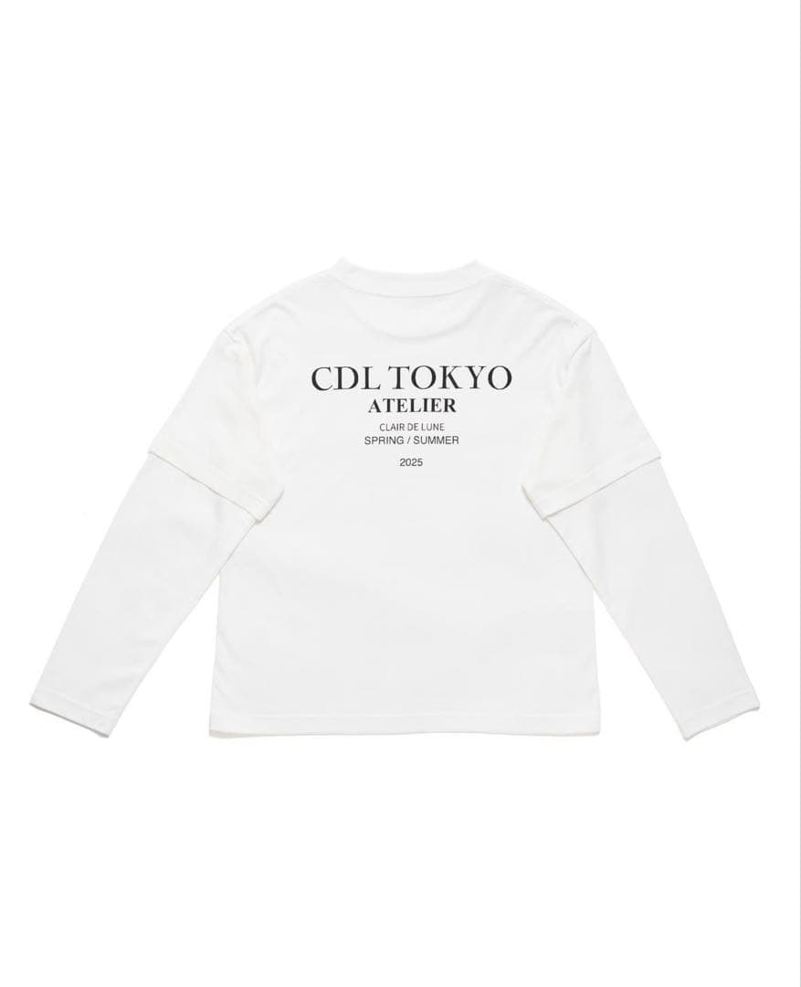 ミュージシャン CDL TOKYO CDL Atelier Layered L/S Tee