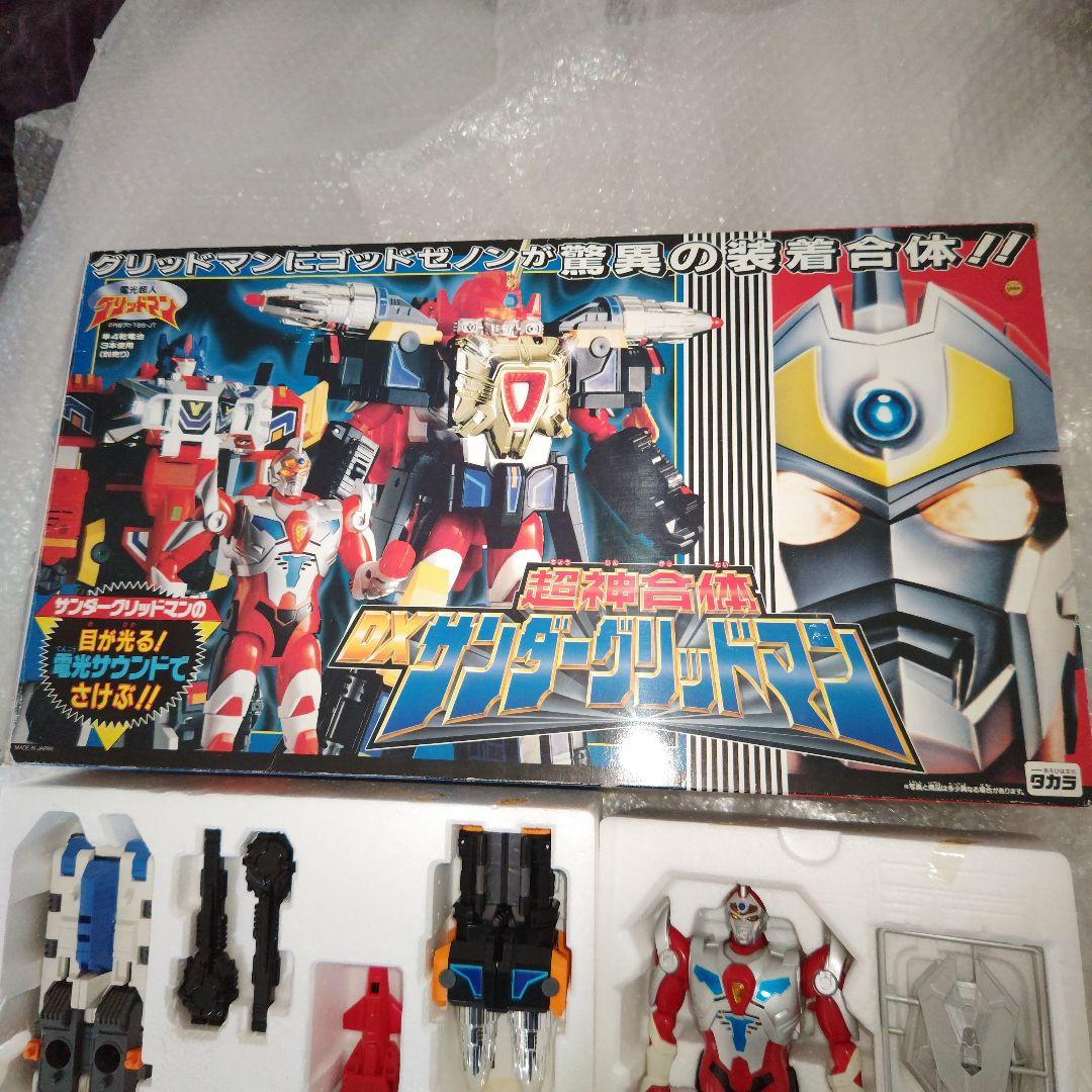 タカラ　電光超人グリッドマン　DX超神合体サンダーグリッドマン　シール未使用