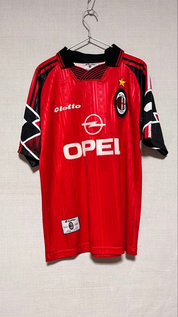 激レア　ACミラン 1997 1998 4th フレンドリーマッチシャツ