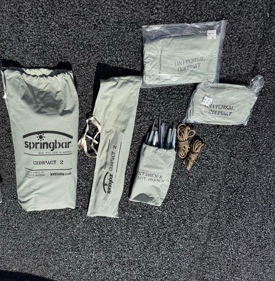 カーカムス/ スプリングバー コンパクト 2 テント