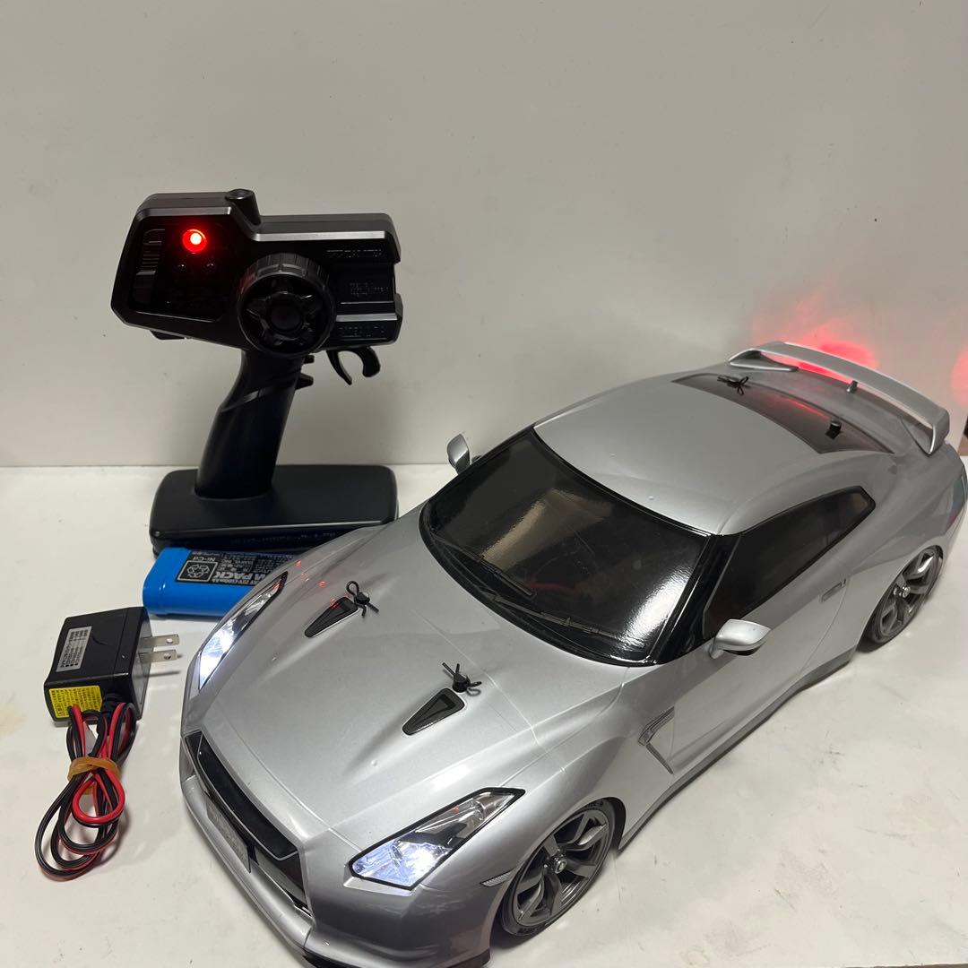 タミヤ　TT01 NISSAN GT-R ボディ　2.4G ライトユニット付き