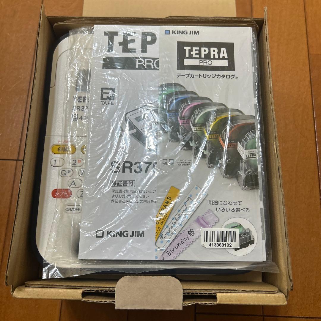 【美品】KING JIM SR370 テプラPro