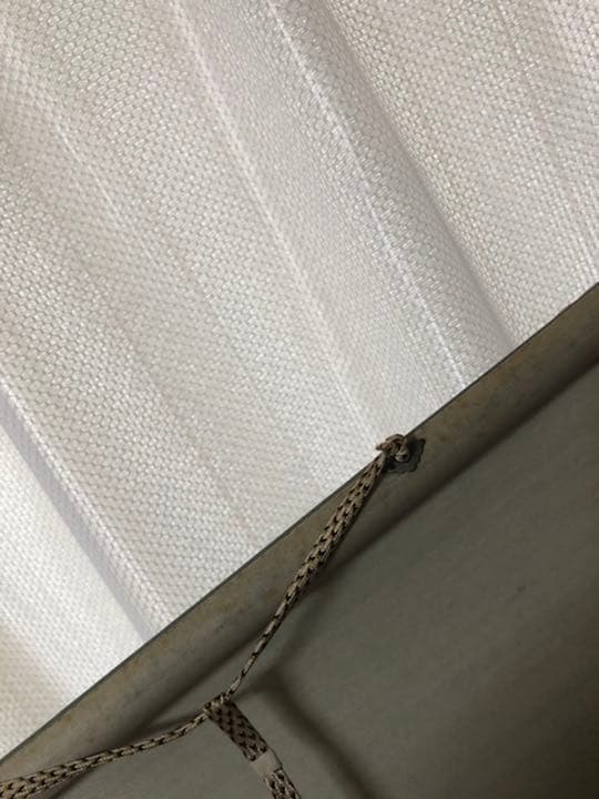 レア！桐山紫香 掛軸 半切アンドン 椿 麻 きもの 伝統工芸品 京都