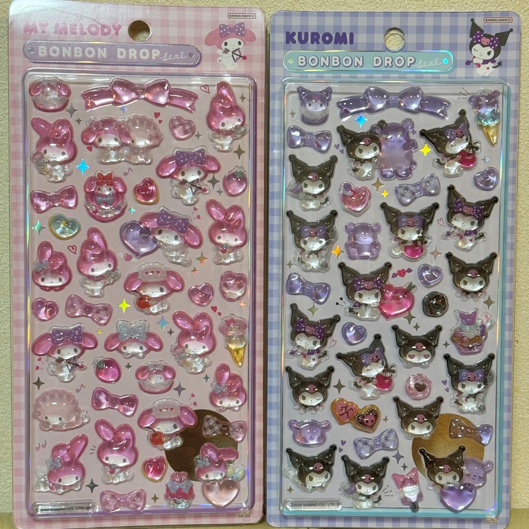 【正規品】ボンボンドロップシール❋サンリオ 第二弾❋コンプリートセット