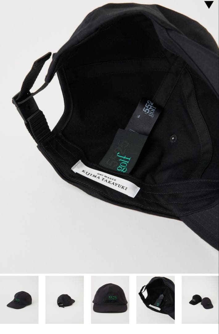メンズウェア KIJIMA TAKAYUKI for 5525 KIJIMA 6P CAP