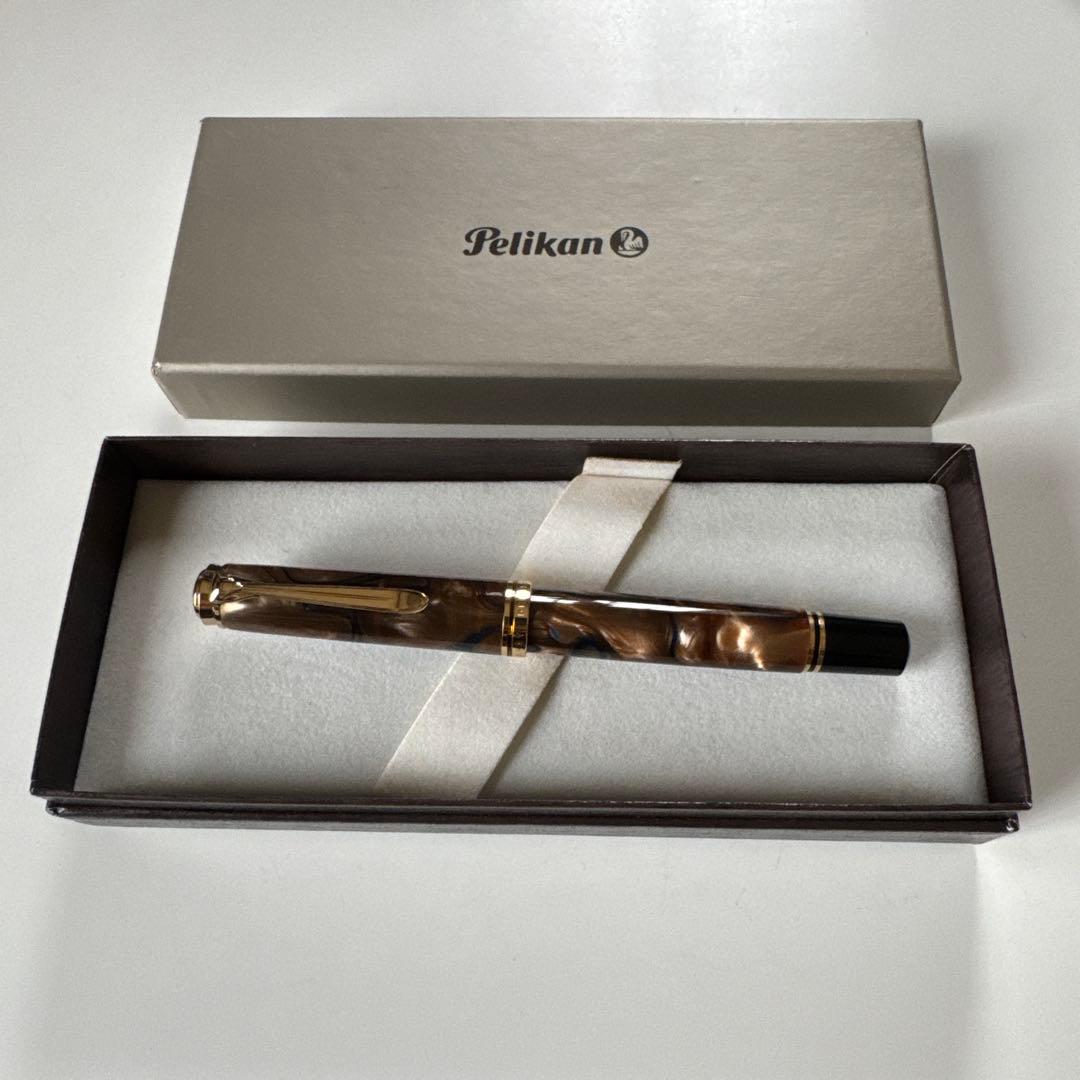 ペリカン スーベレーン M800 万年筆　グランプラス Ｍニブ 中字