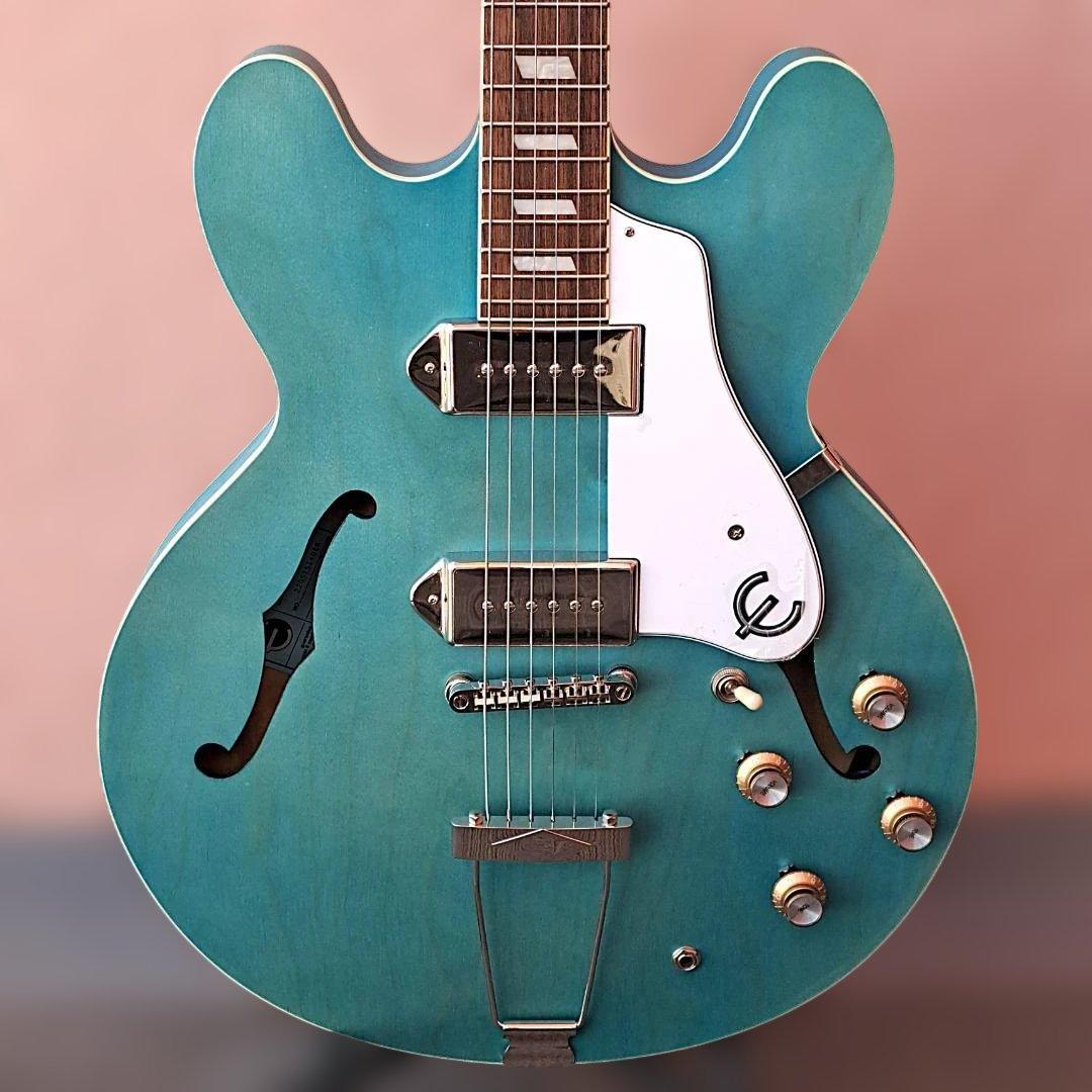 ■Epiphone casino Worn 新品同様 Blue Denim