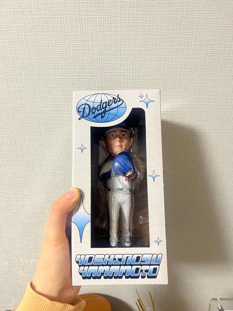 山本由伸　ボブルヘッド　ドジャース　Dodgers 【新品, 未開封】
