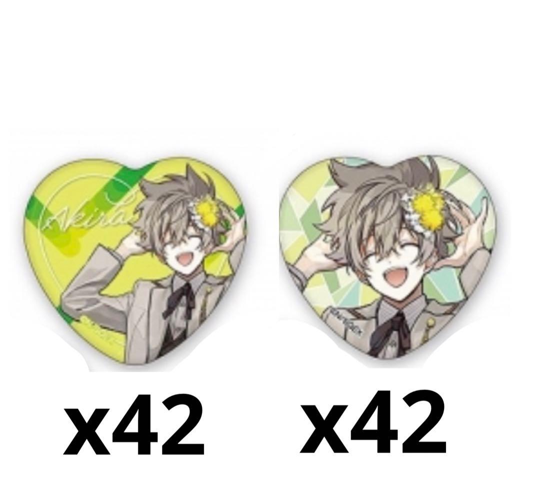 東京エイリアンズ　ハート缶バッジ　ドレスアップ　郡司晃　84点