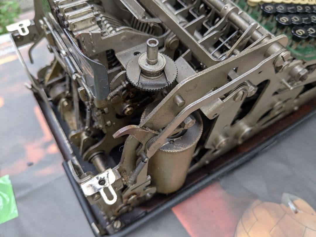 アメリカ　NY アンティーク　計算機　ALLEN WALES