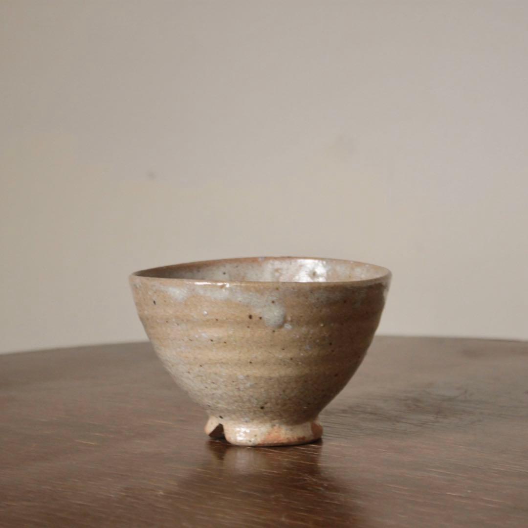 萩 灰釉 茶碗 茶道具 古道具 アンティーク 萩焼