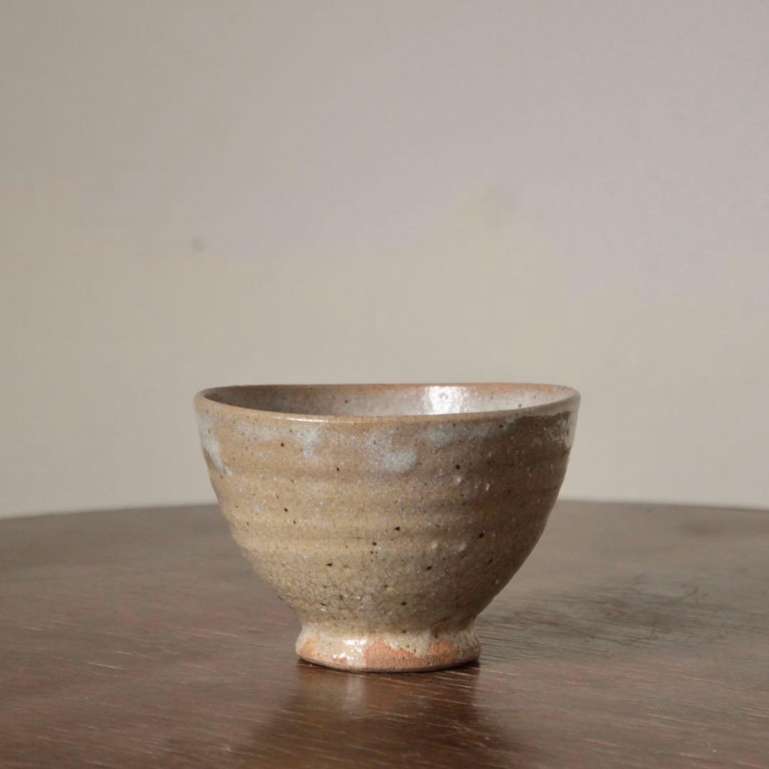 萩 灰釉 茶碗 茶道具 古道具 アンティーク 萩焼