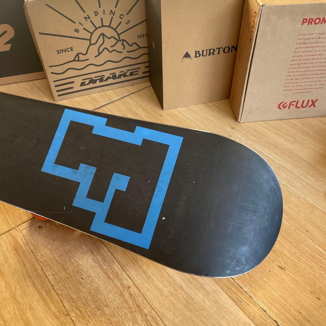 FANATIC×DRAKE　ファナティック　バインディング付スノーボードセット