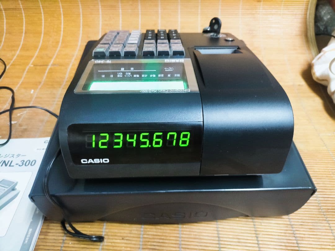 カシオレジスター　TE-340/NL300　フル設定無料　066521