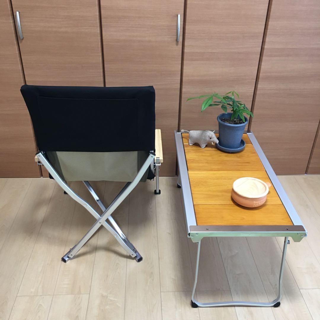 ブラック 2枚セット フルセット ローチェア30用 10帆布カバー ポケットあり