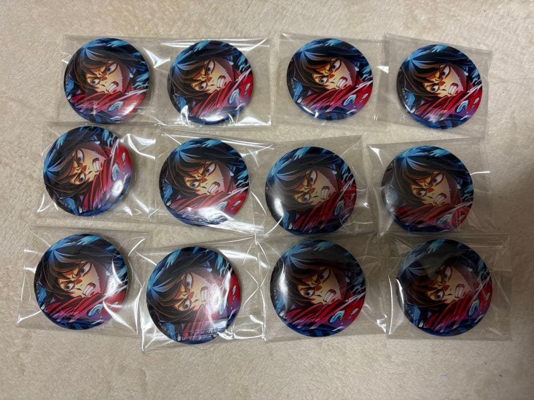 鬼滅の刃 劇場版 無限城編 第3弾 キービジュアル 缶バッジセット 冨岡義勇