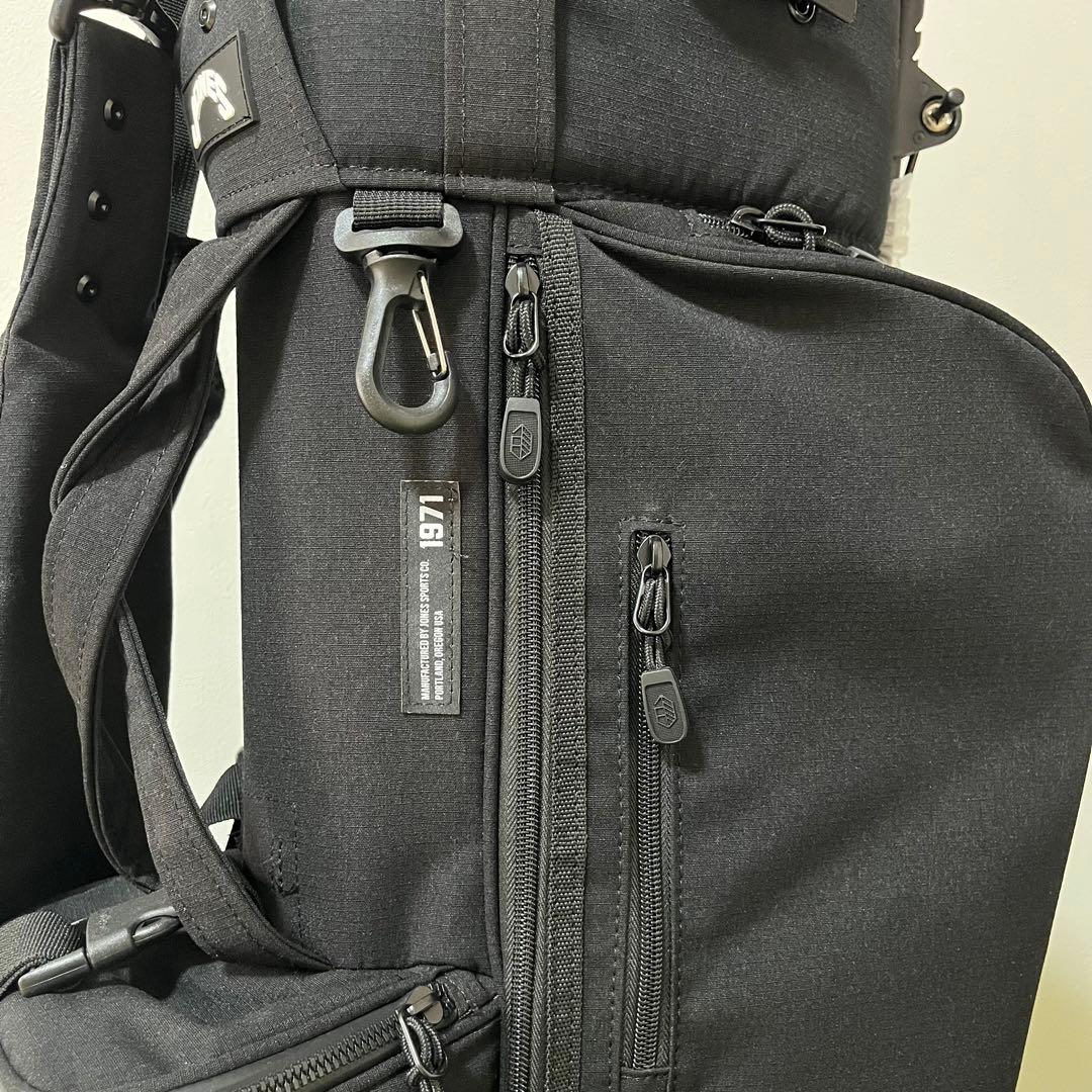 【Makoto】 JONES ジョーンズ スタンドキャディバッグ ブラック