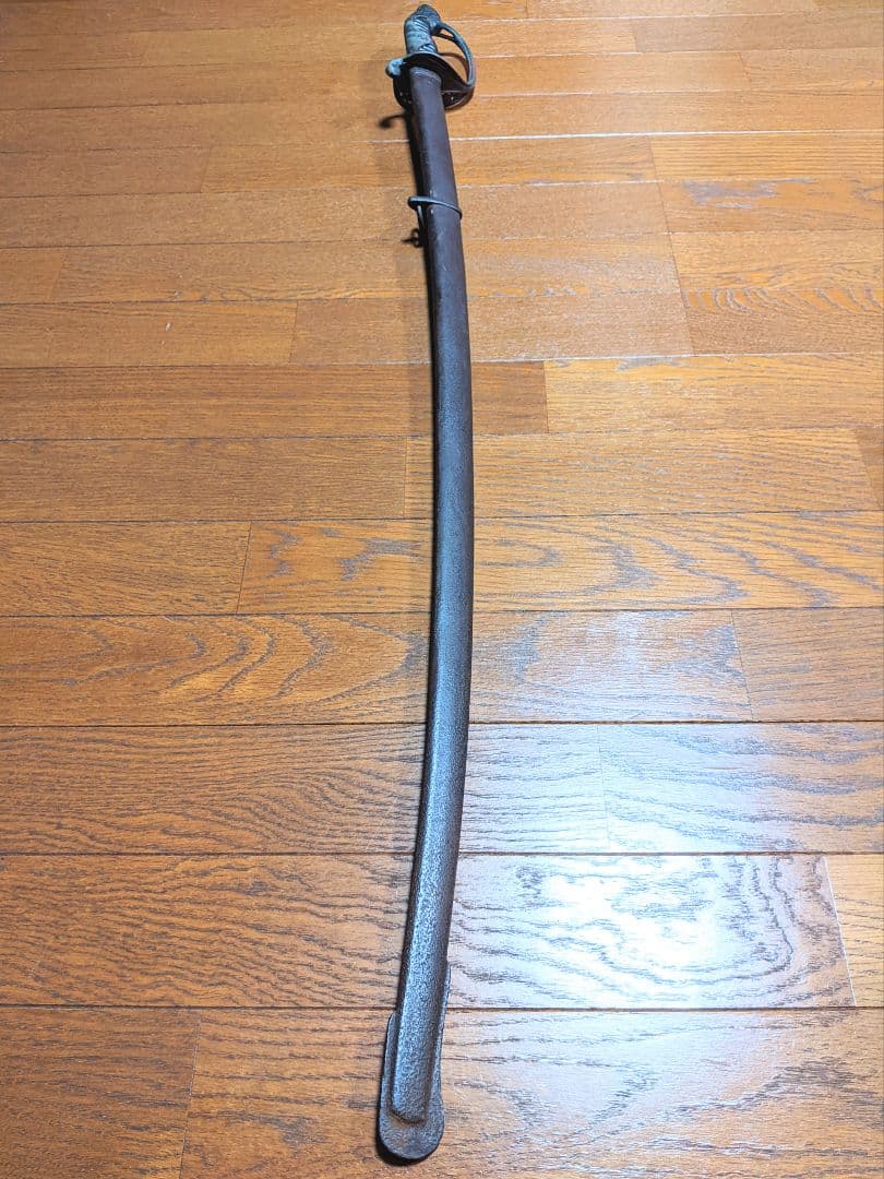 【当時物】旧日本軍 帝国陸軍 軍刀 指揮刀 模造刀 模造刀身 サーベル100cm