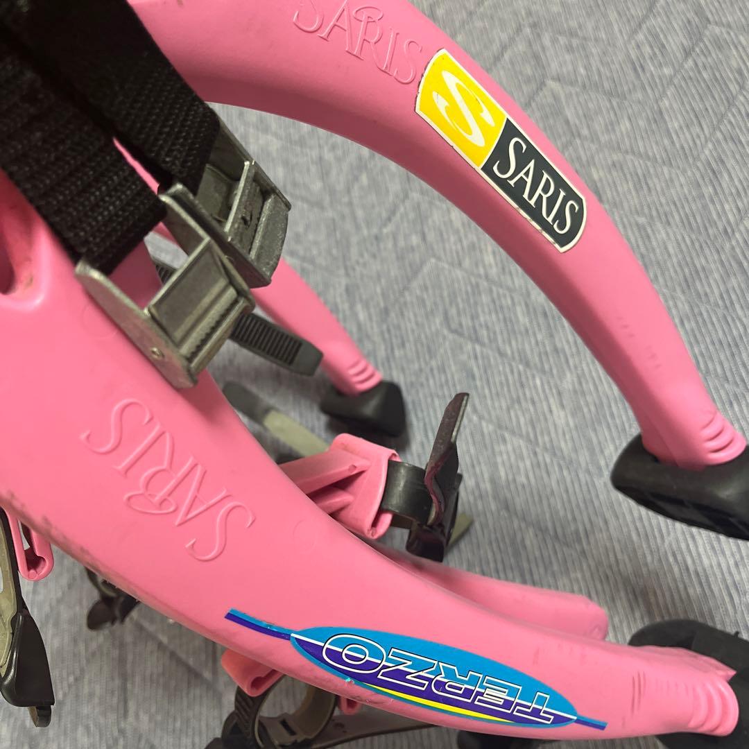 Saris TERZO サイクルキャリア3台積　ピンク