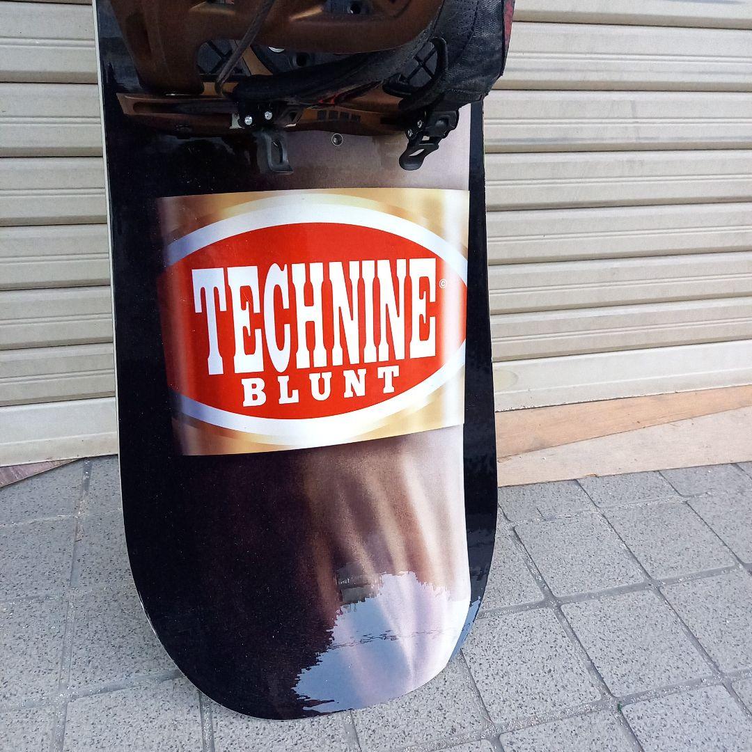 美品◎TECHNINE スノーボード BLUNT 153