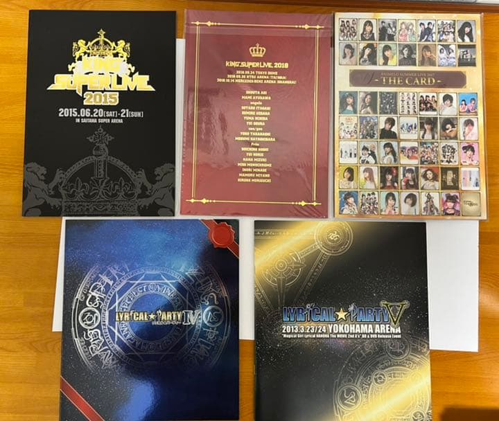 水樹奈々 ライブパンフレットセット リリカルなのは ビューティフル 貴重 希少